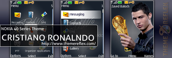 Nokia 40series Theme - Cristiano Ronaldo World Cup Theme