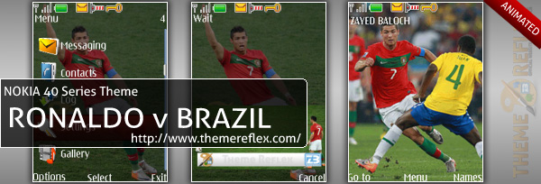 Cristiano Ronalod v Brazil - Nokia 40 Series Theme