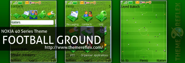 Nokia 40series Theme - Football Ground