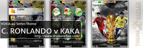 Nokia 40series Theme - C Ronaldo v Kaka