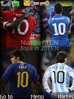 Nokia 40series Theme - 10 Number flops in World Cup 2010