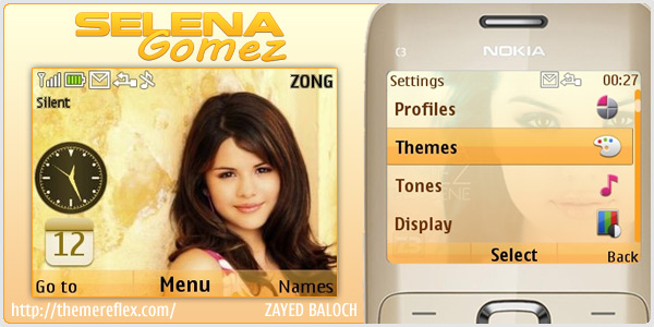 Selena Gomez X2-01 Themes