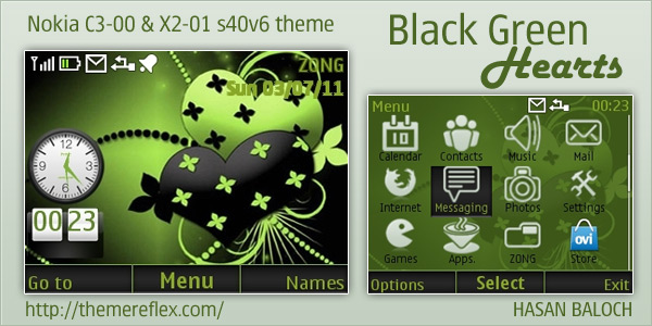nokia c3 black. Nokia C3 themes