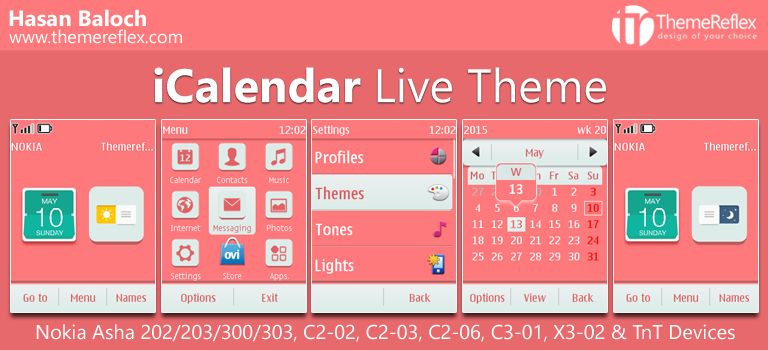 iCalendar Live Theme